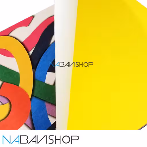 مقوا رنگی فاوینی مدل colorissimi220  سایز 33x24 سانتی متر بسته 8 رنگ 16 عددی