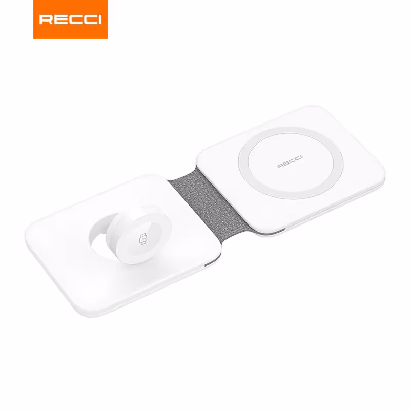 شارژر بی سیم RCW-13 رسی (RECCI RCW-13 3 IN 1 15W WIRELESS CHARGER)
