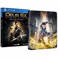 Deus Ex Mankind Divided Day One Edition Steelbook – R2 – PS4