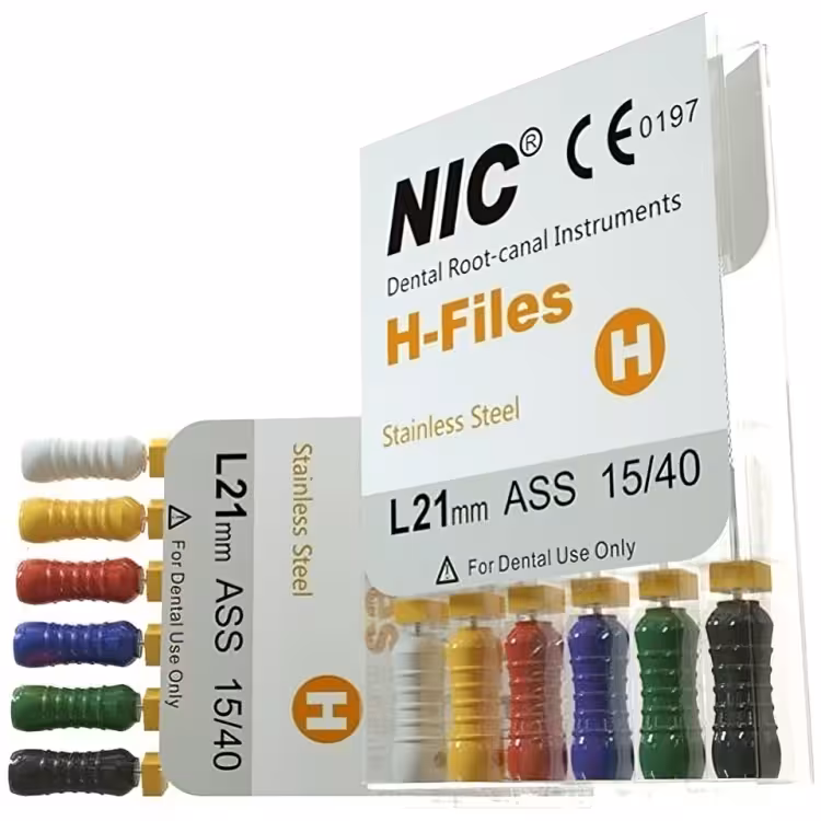 فایل دستی H-file برند NIC طول 25