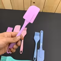 فرچه ولیسک سیلکونی دسته رنگی