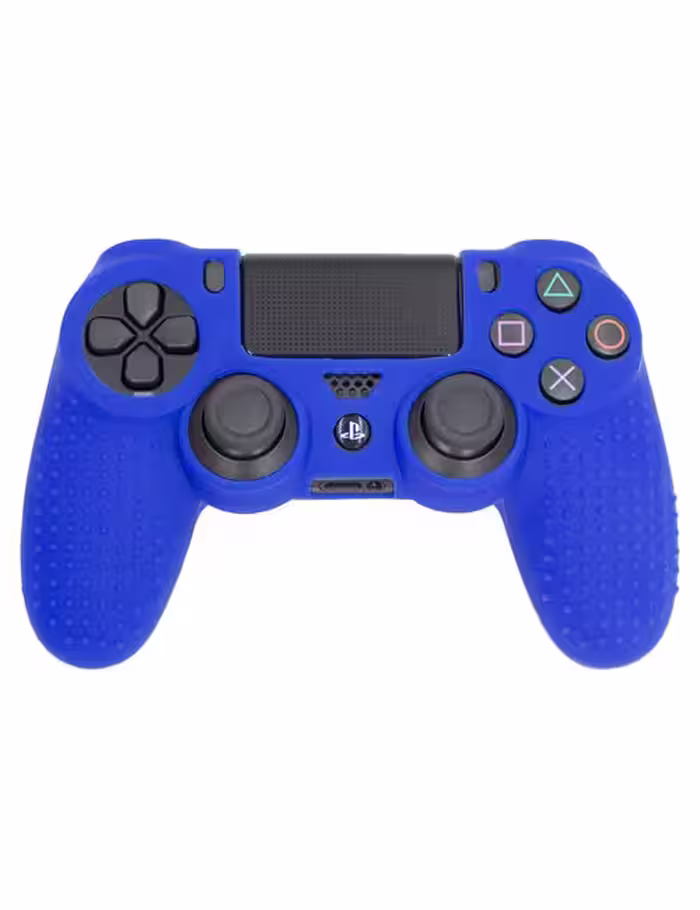 روکش محافظ آج‌دار دسته PS4 آبی