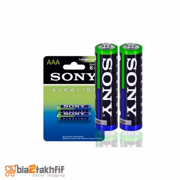 باتری نیم قلم آلکالاین LR03 سونی
