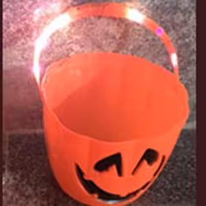 سطل کدو چراغ دار