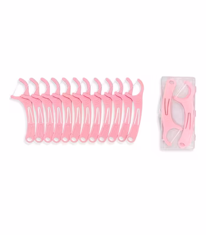 نخ دندان کمانی و خلال دندان ریجوی با طعم نعنا 18 عدد