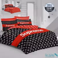 روتختی طرح supreme دو نفره برند Turkaz کد 2187