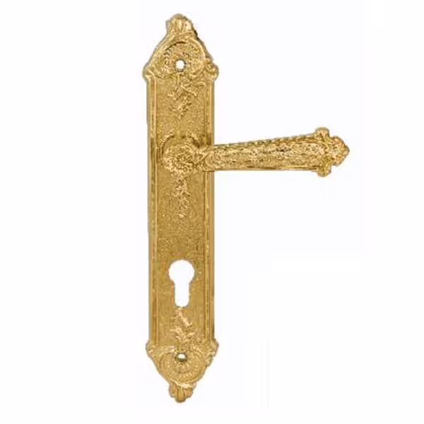 دستگیره پلاک کد 4000 طلایی - یراقینو فروش یراق آلات کابینت و درب