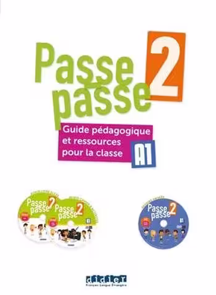 كتاب معلم فرانسوی پسه پسه Passe – passe 2 – Guide pédagogique