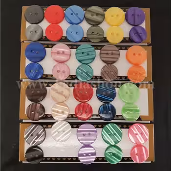 دکمه سری صدفی 2 سایز