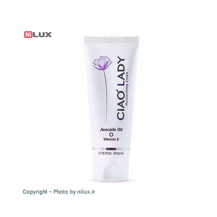 کرم مرطوب کننده دست و صورت چائو لیدی حاوی ویتامین E و روغن آواکادو حجم 75 میلی لیتر