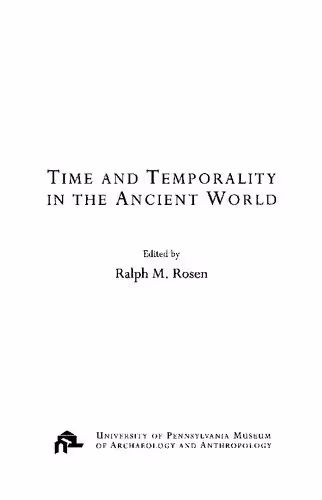خرید و دانلود نسخه کامل کتاب Time and Temporality in the Ancient World