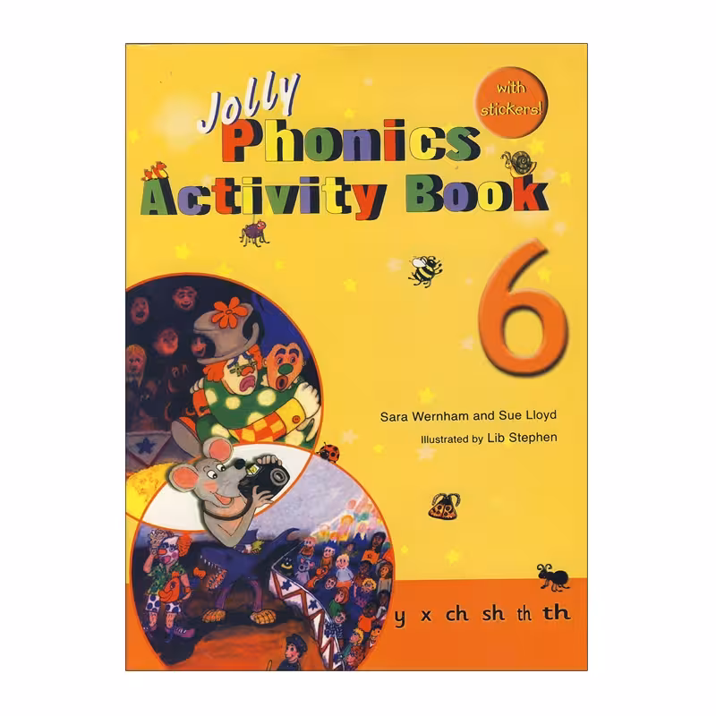Jolly Phonics Activity Book 6