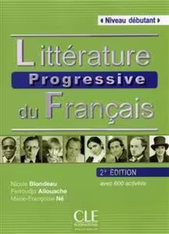 کتاب زبان Litterature progressive du Français debutant – 2eme edition