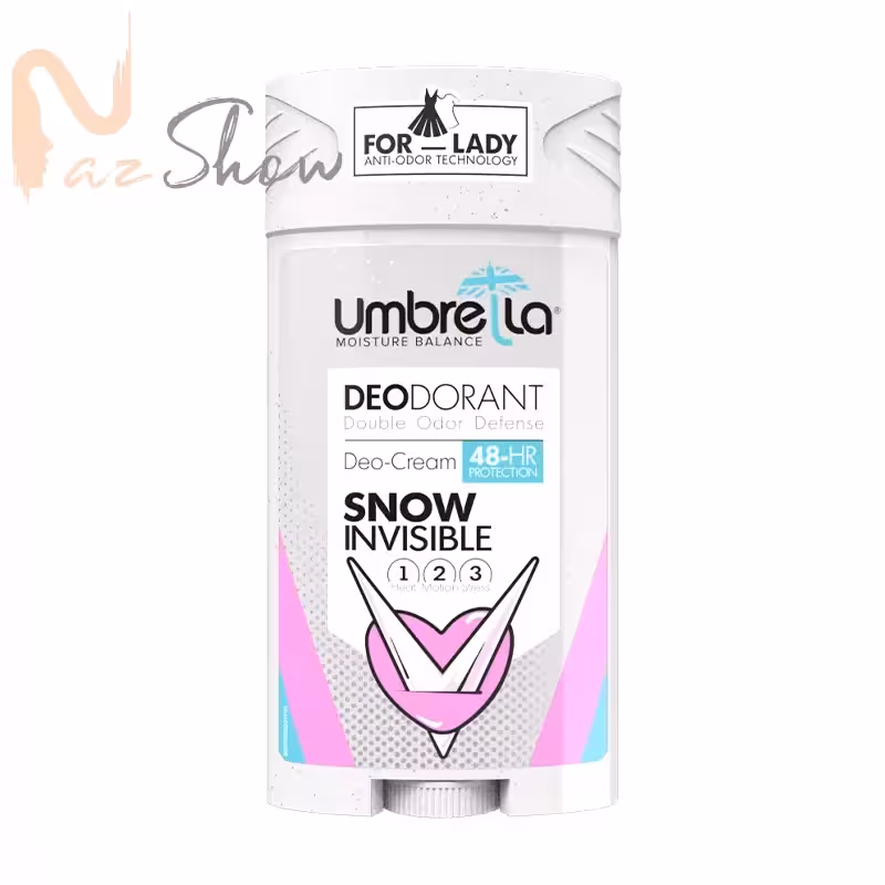 مام 90 میل زنانه مدل سفید SNOW آمبرلا