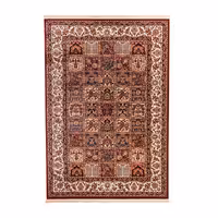 گبه ماشینی دنیای فرش کد 530R زمینه روناسی