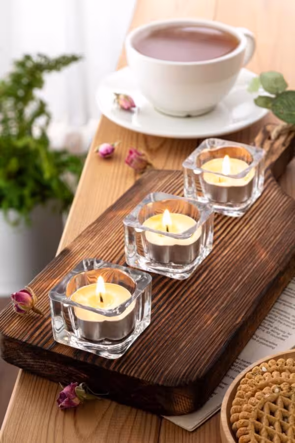 جاشمع وارمر مربعی طرح ایکیا بسته چهار عددی