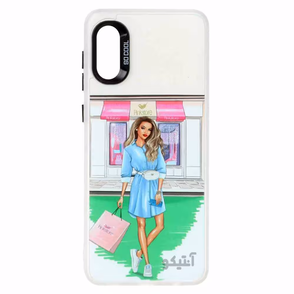 قاب SoCool دخترانه طرحدار مناسب برای موبایل Samsung A02-کد1149