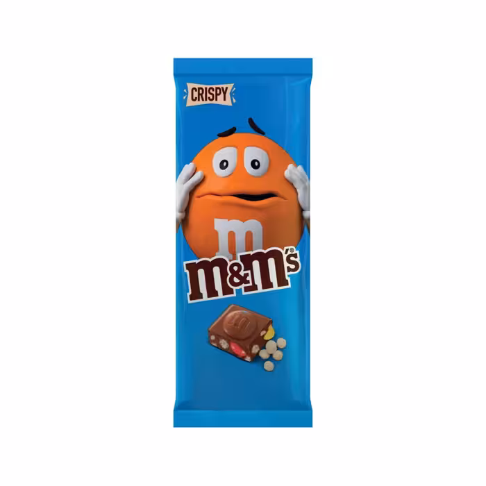 شکلات تخته ای ام اند ام کریسپی m&m's وزن 165 گرم