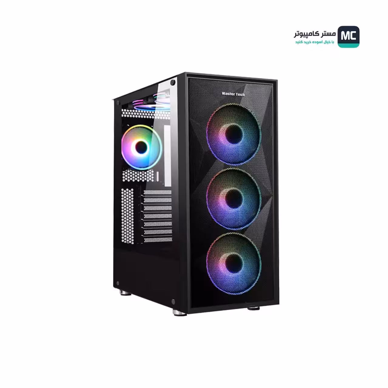 قیمت و خرید کیس مستر‌تک Hunter X Gaming Black