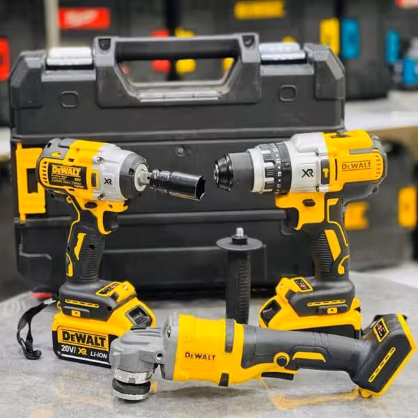 ست سه قلو شارژی دیوالت مدل DEWALT20V