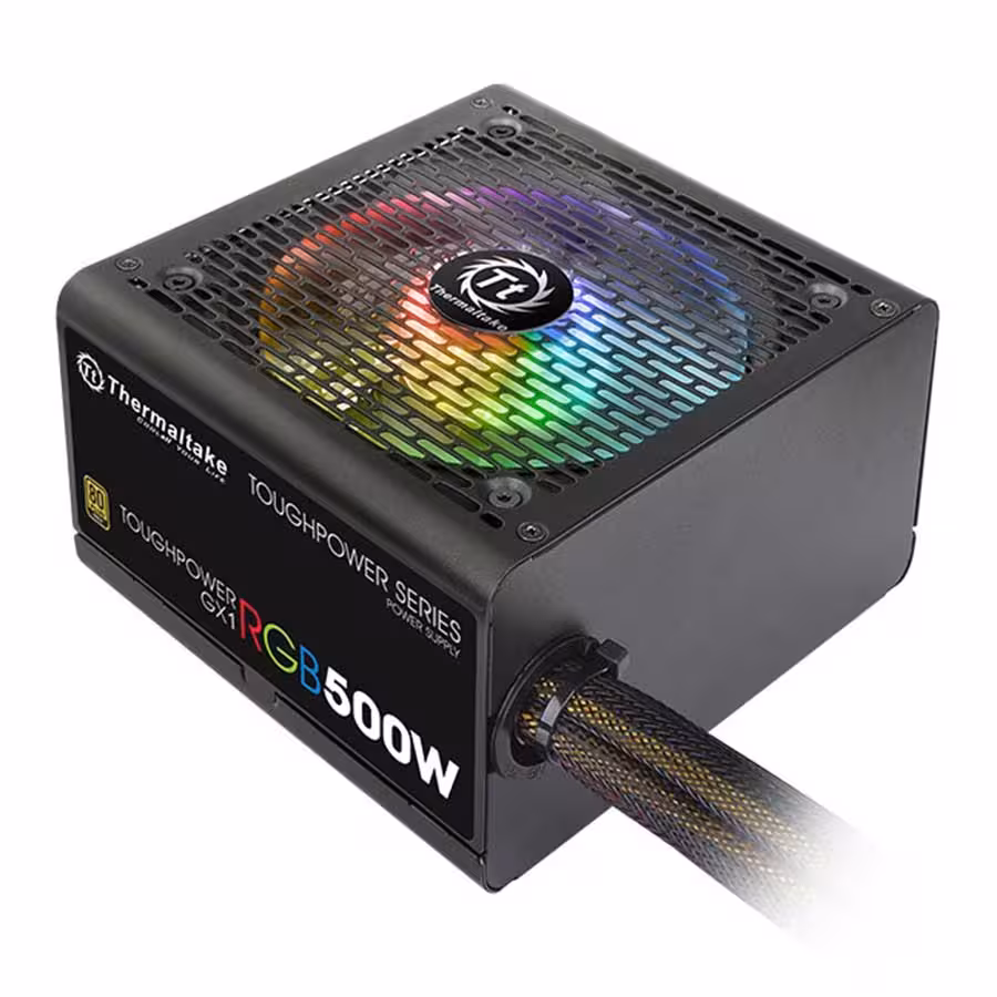 قیمت و خرید پاور کامپیوتر 500 وات ترمالتیک مدل Toughpower GX1 RGB | یاس ارتباط