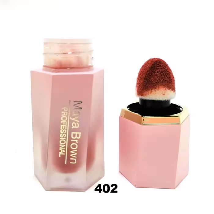 رژگونه مایع مایابراون کد Maya Brown 402