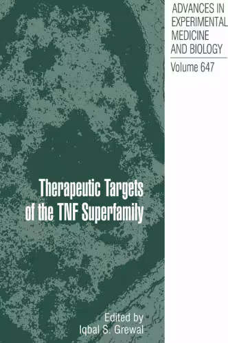 خرید و دانلود نسخه کامل کتاب Therapeutic Targets of the TNF Superfamily