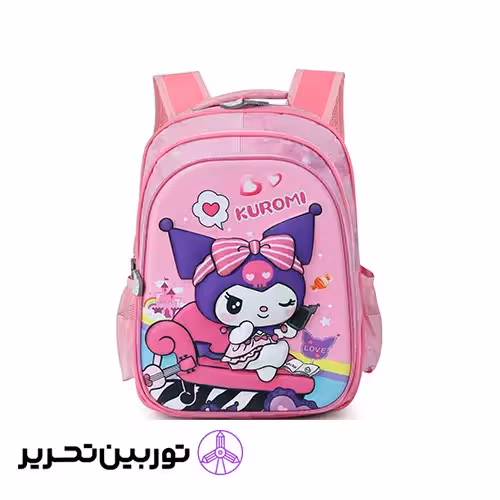 کیف کوله کرومی- صورتی