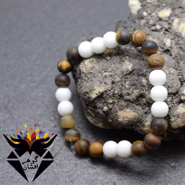 دستبند چشم ببر مات خوشرنگ کد D_1448