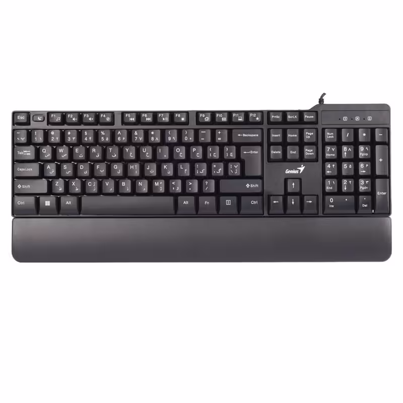 کیبورد با سیم جنیوس مدل KB-100XP