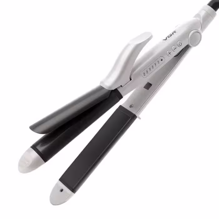 اتو و حالت دهنده مو وی جی آر مدل V-558 با قابلیت تنظیم دما