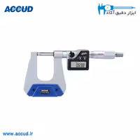 میکرومتر دیجیتال فلزی ( فک بلند ) 25-0 میلی متر Accud (اکیود) مدل 350-001-13