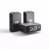 میکروفون DJI دو فرستنده و یک گیرنده سری جدید 2024 DJI Mic 2 DJI Mic 2 Pocket-Sized Pro Audio