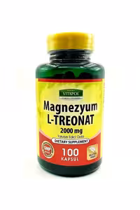 کپسول گیاهی منیزیم ال ترئونات Vitapol - بسته 100 عددی