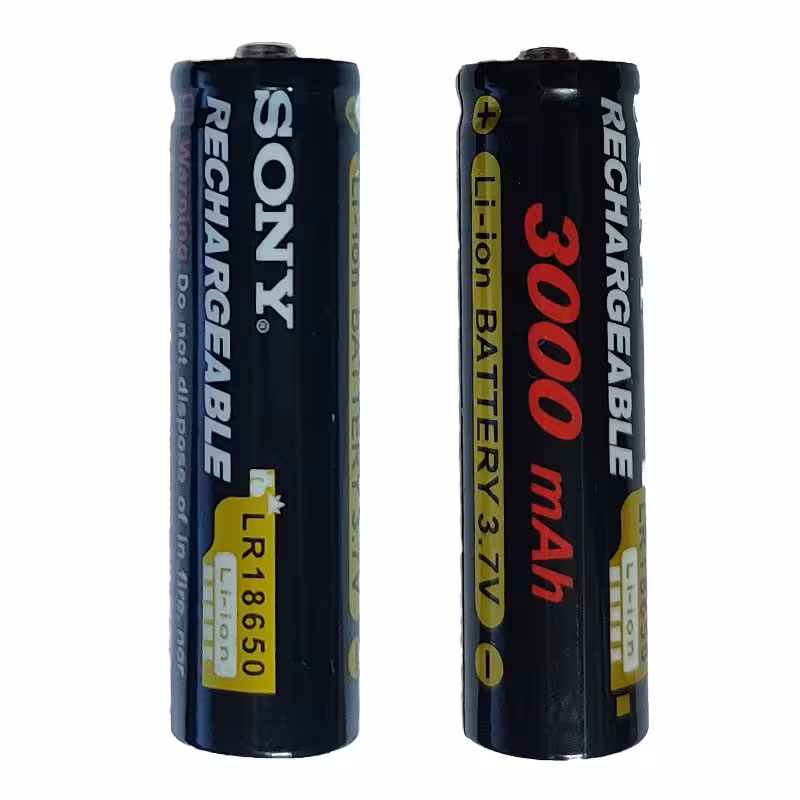 باتری 18650 لیتیوم یون 3.7 ولت 3000 میلی آمپرSONY