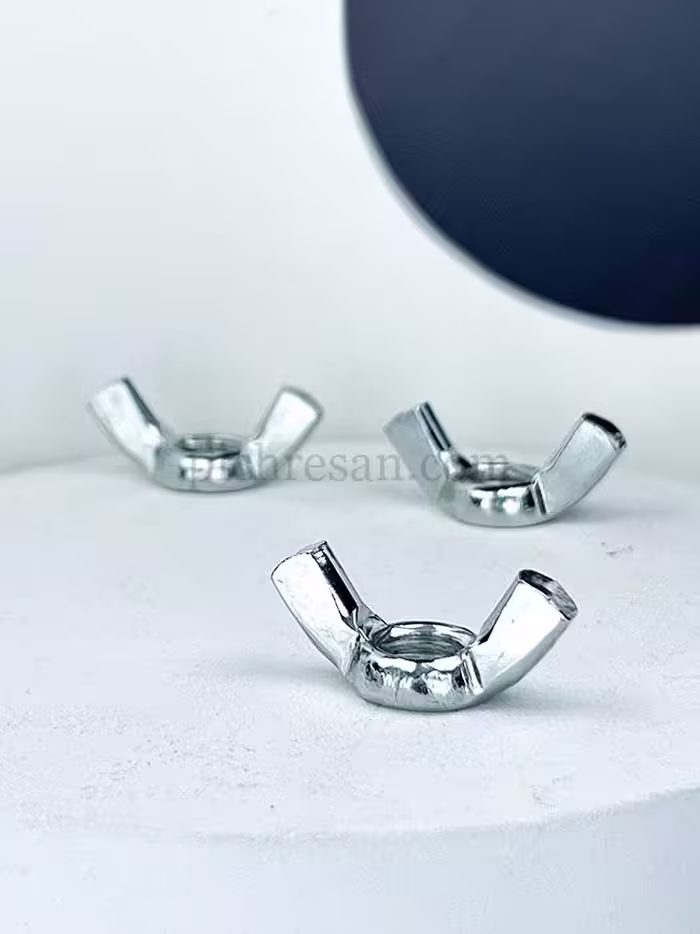 مهره خروسکی سایز 8 میلیمتر بسته 450عددی