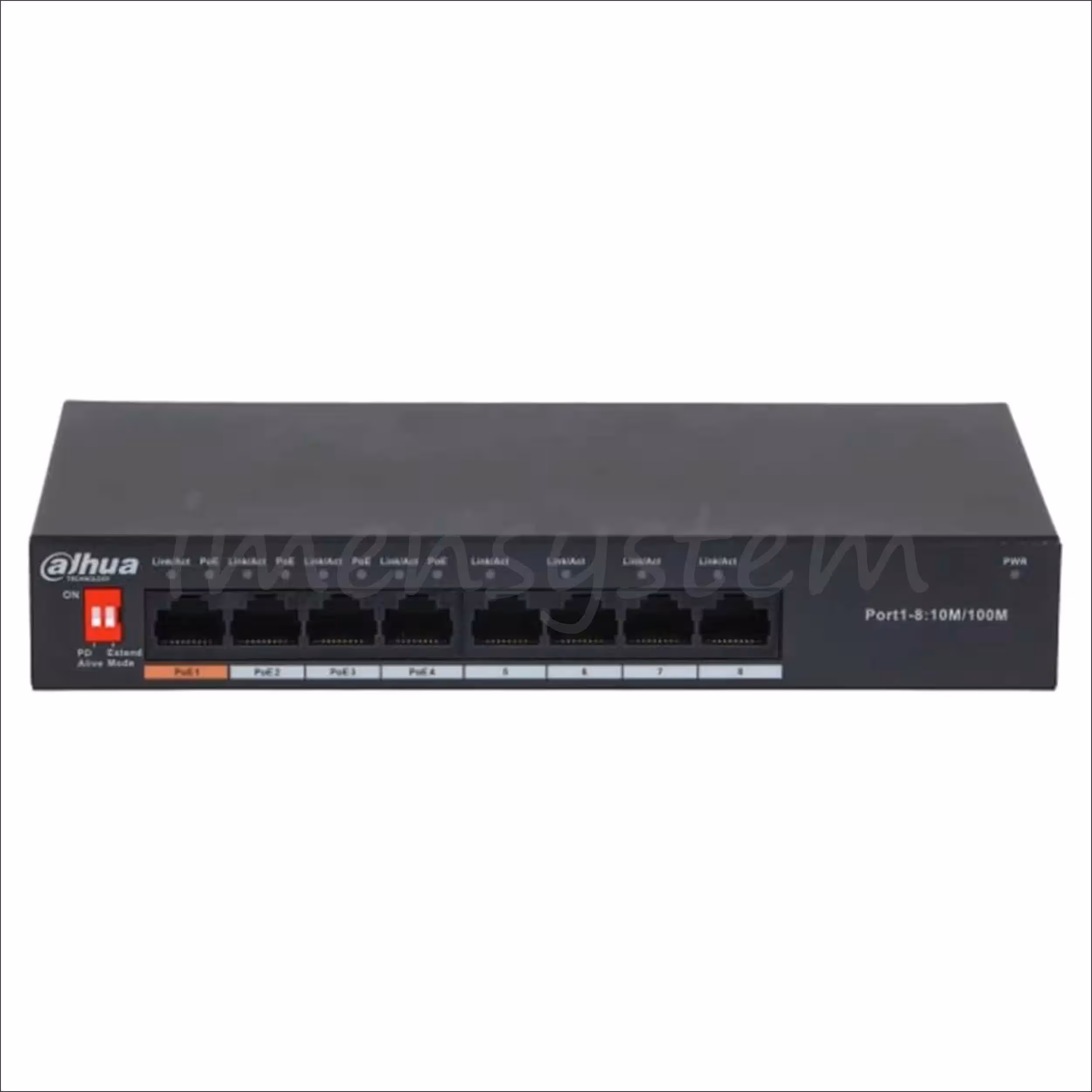 سوییچر شبکه داهوا 8 پورت DH-PFS3008-8ET-60 (4 poe 4 10/100)