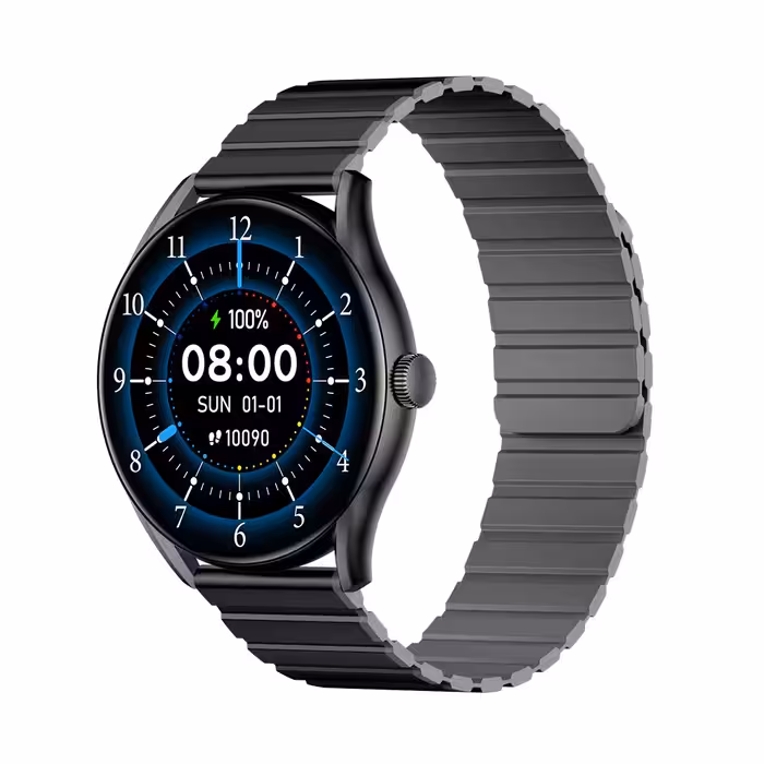 ساعت هوشمند ام وان پرو گلوریمی مدل Glorimi M1 Pro   بند اضافه سیلیکونی و گلس