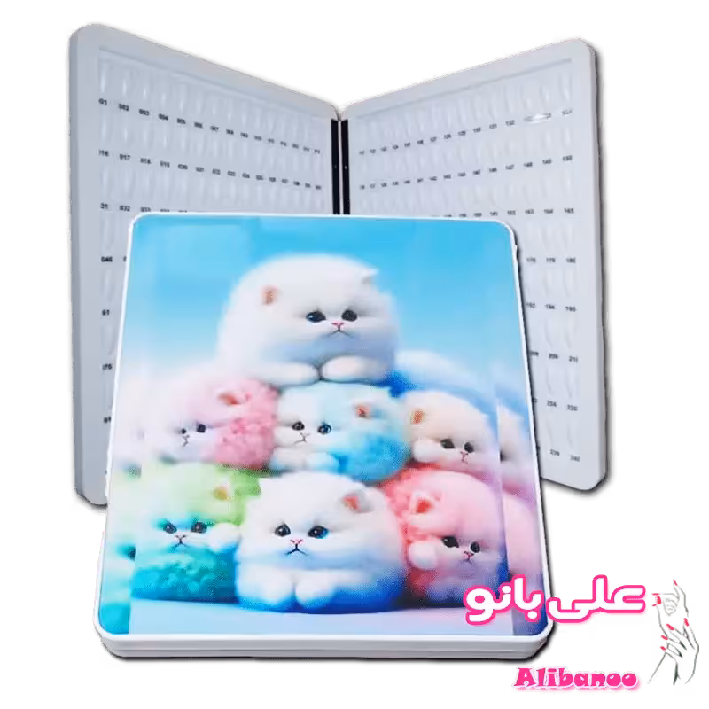 آلبوم کالیته ناخن 240 عددی پلکسی طرح 11