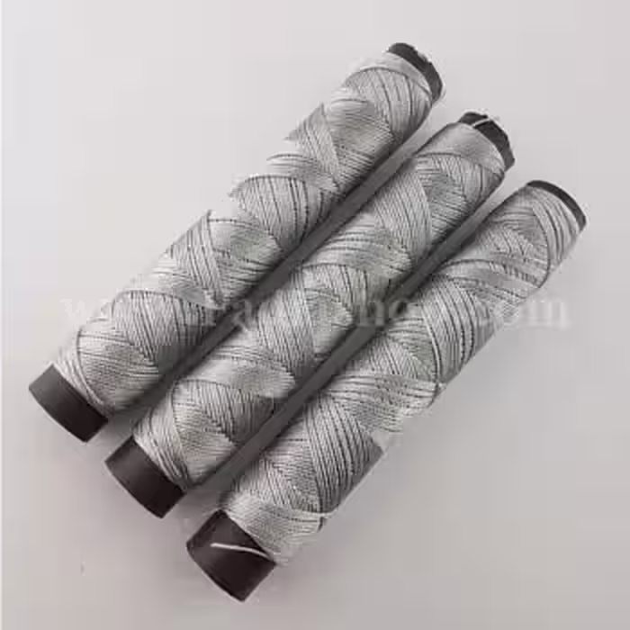 نخ چرم طوسی کمرنگ 150