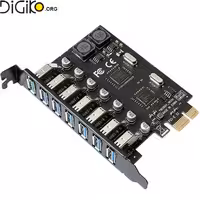 کارت تبدیل PCIE به 7 پورت MINI TECH USB3.0