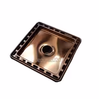 کفشور سرامیک خور تمام استیل جاستایم رزگلد 12.5*12.5