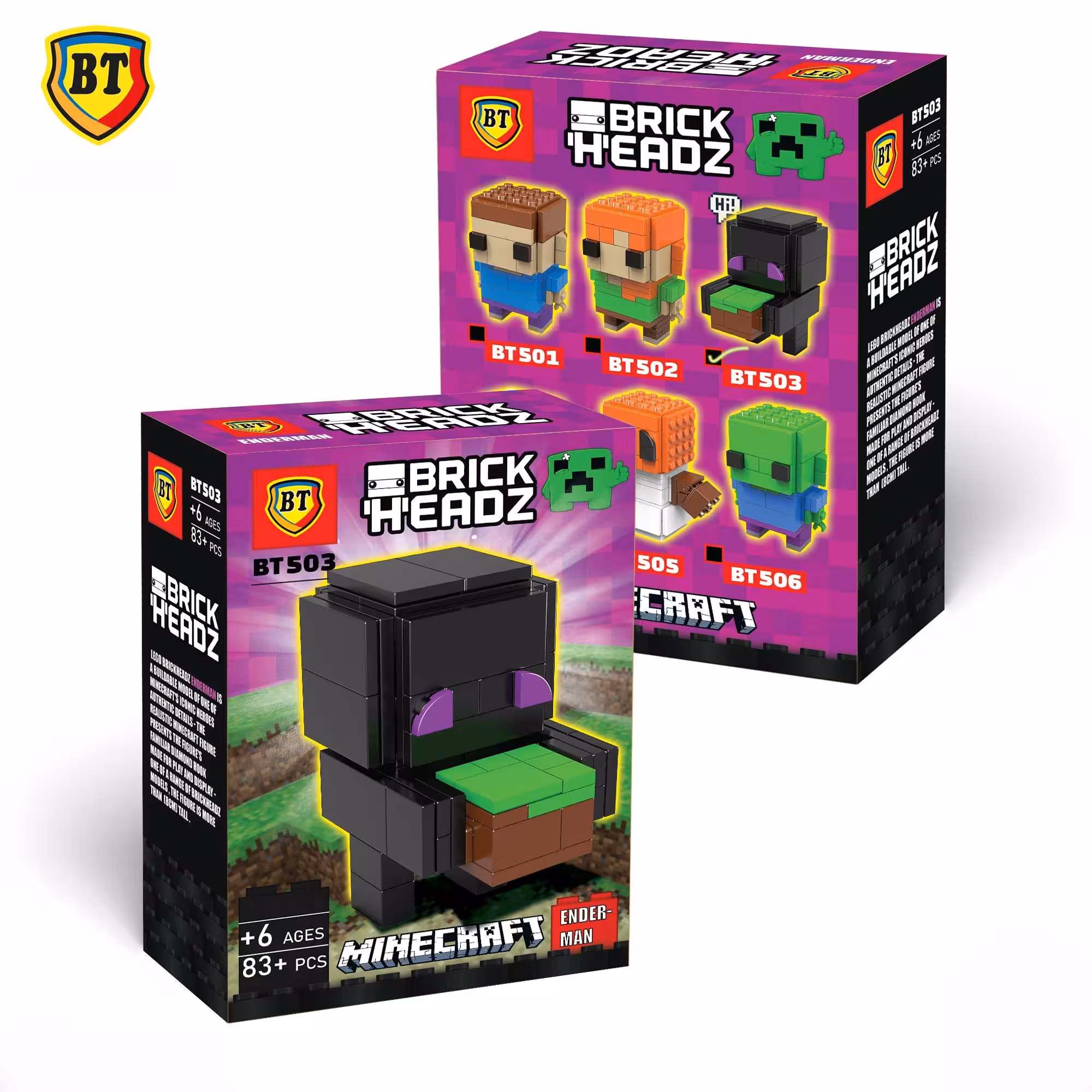 لگو ماینکرفت بریک هدز اندرمن BT503