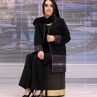 مانتو کرپ خرجکار مدل سمر