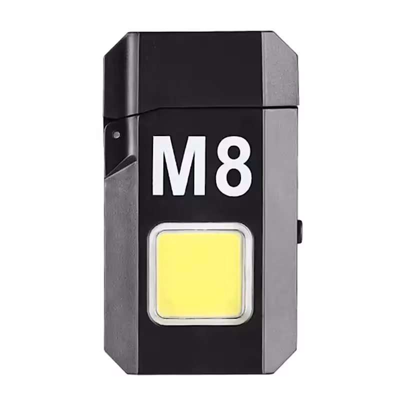 فندک شارژی المنتی چراغ دار کد732