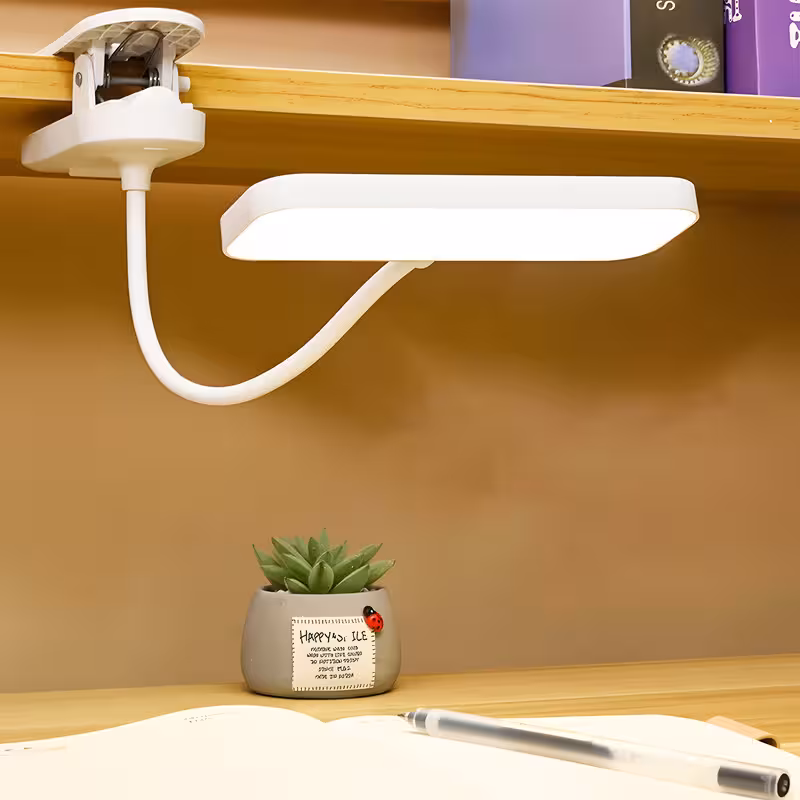 چراغ مطالعه شارژی مدل گیره ای کد MY-912 | چاوه