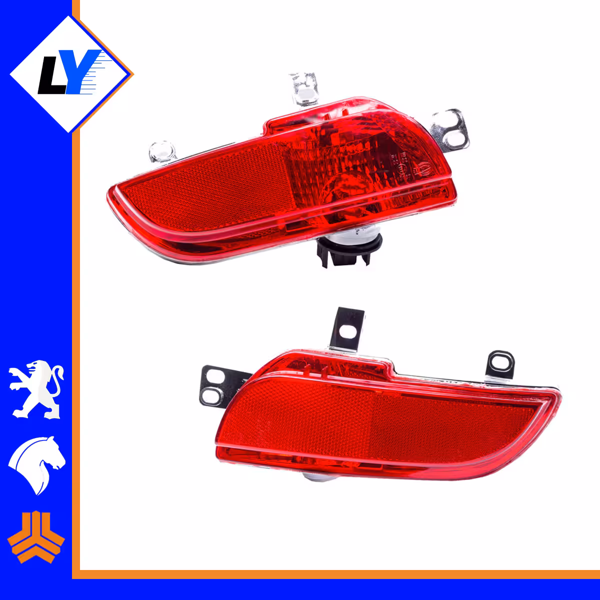 چراغ مه شکن پژو 207 عقب (سمت مورد نظر انتخاب شود)