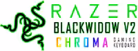 کیبورد گیمینگ ریزر BlackWidow Chroma V2 Green