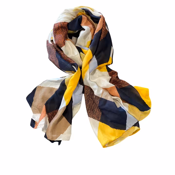 شال نخی شاد طرح الماس کد 04