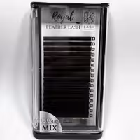 مژه مشکی میکس فر ال هفت صدم کی لش